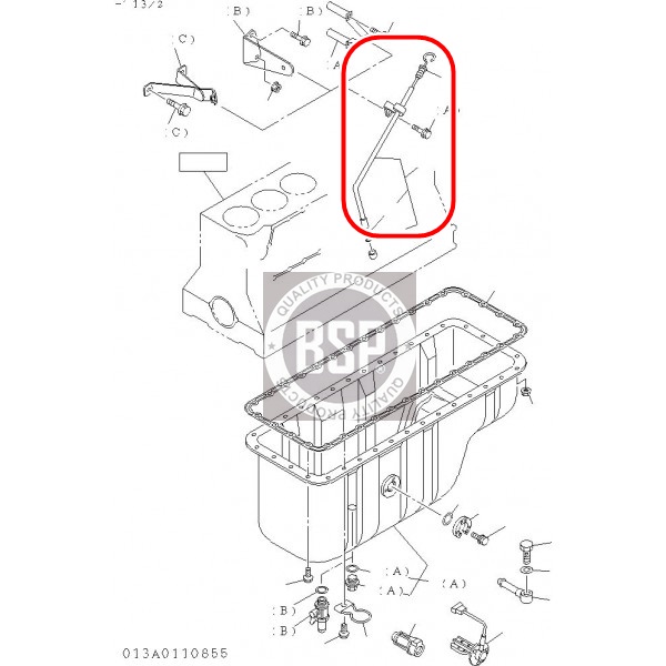 H259002008 OIL LEVEL GAUGE