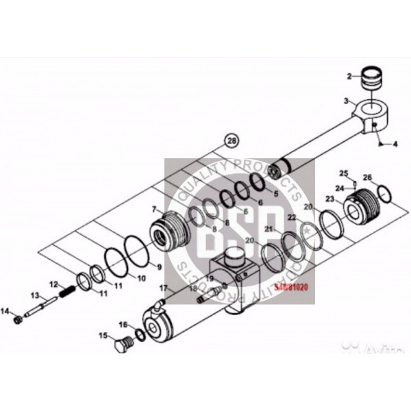 S48-81020 SEAL KIT